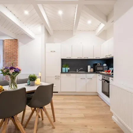 דירה Weberhof Ferienapartments -haustierfreundlich- In Rostrup Am Westufer Des Zwischenahner Meers באד צווישנהם
